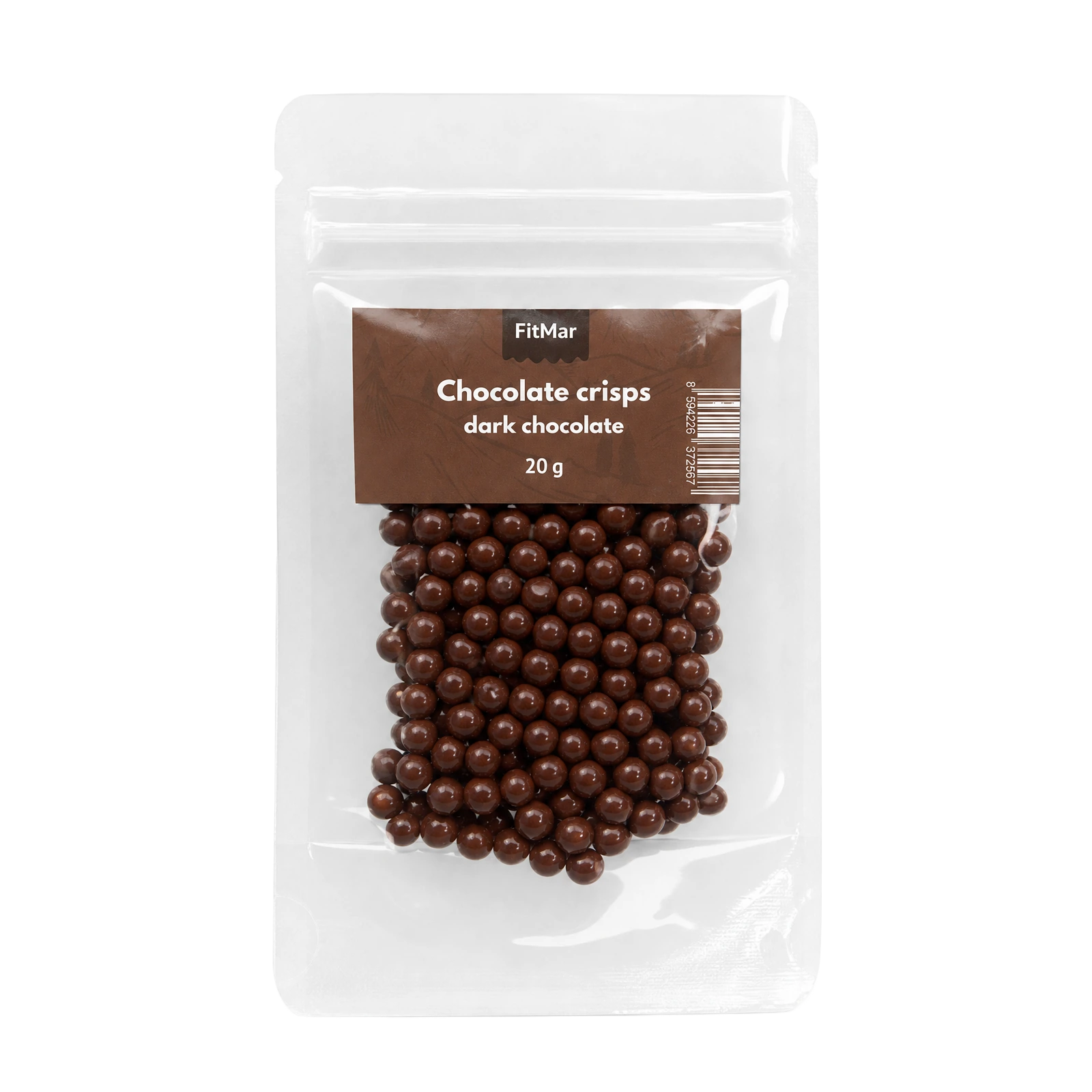 Crunchies voor crème - pure chocolade 15g