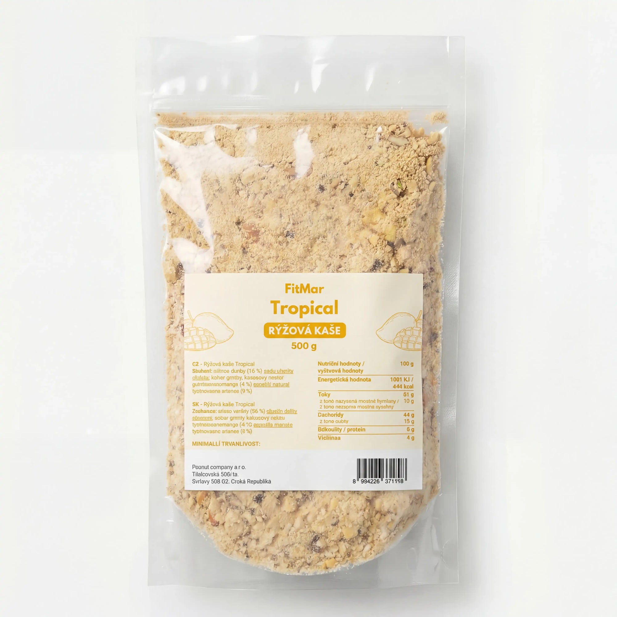 Minutová rýžová kaše Tropická 500 g