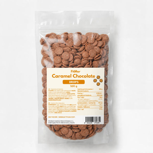 FitMar chocoladedruppels - karamelchocolade