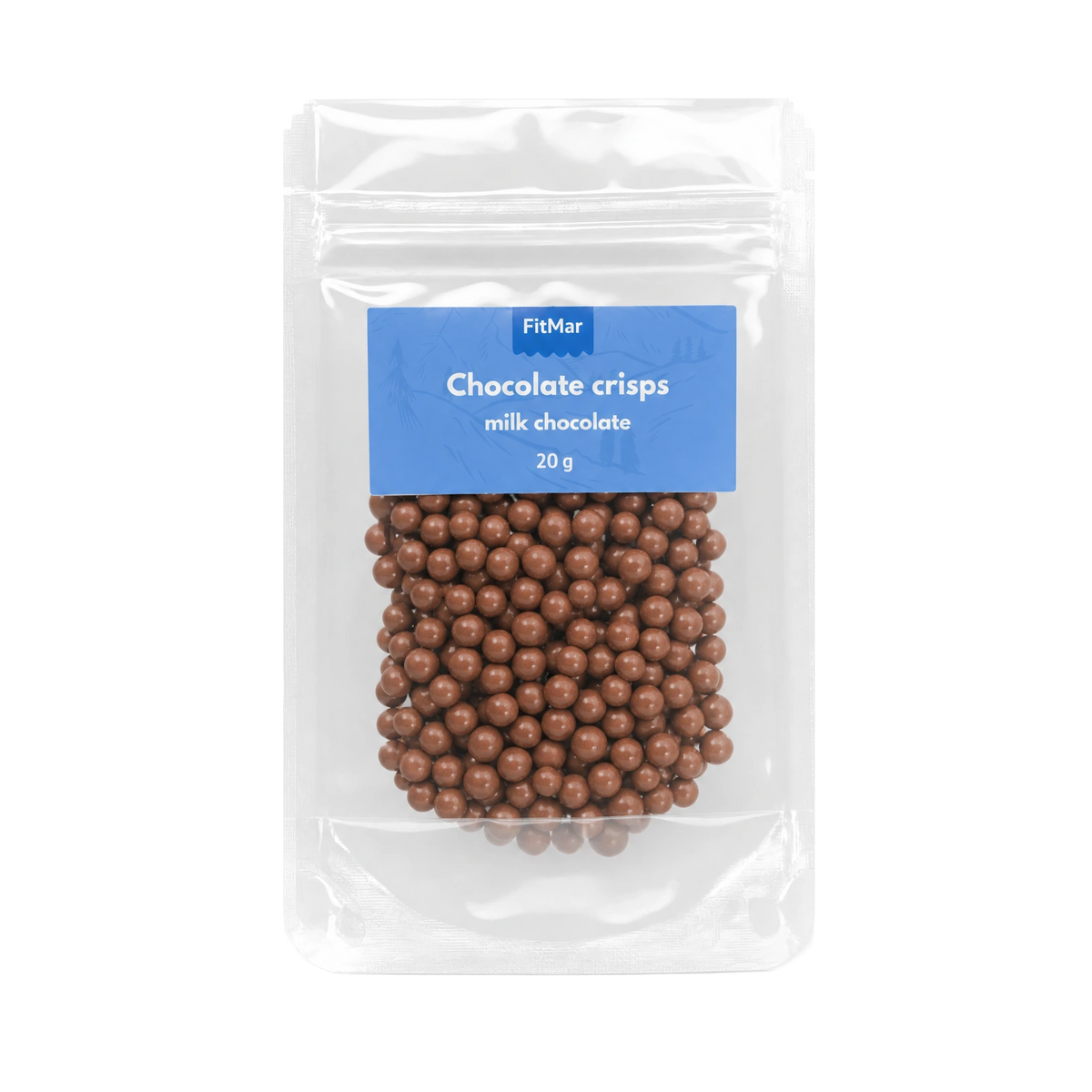 Crunchies voor crème - melkchocolade 15g