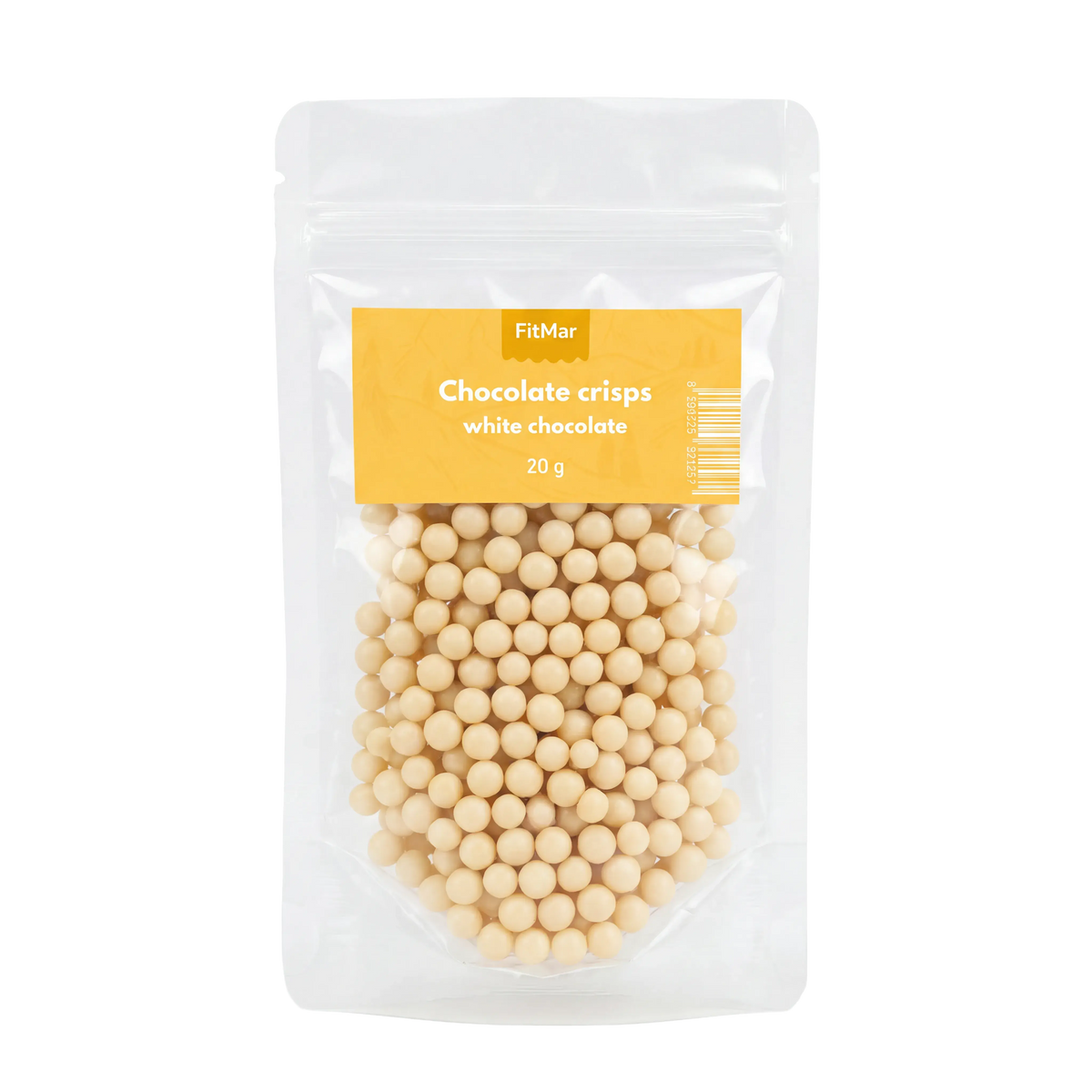 Crunchies voor crème - witte chocolade 15g